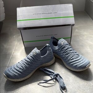 APL Techloom Wave Forged Blue Pristine Speckle Shoes